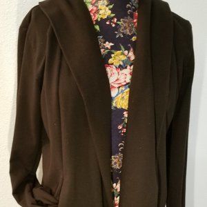 !!3 FOR $25 -- Hooded Black Knit Shawls Sweater Wrap